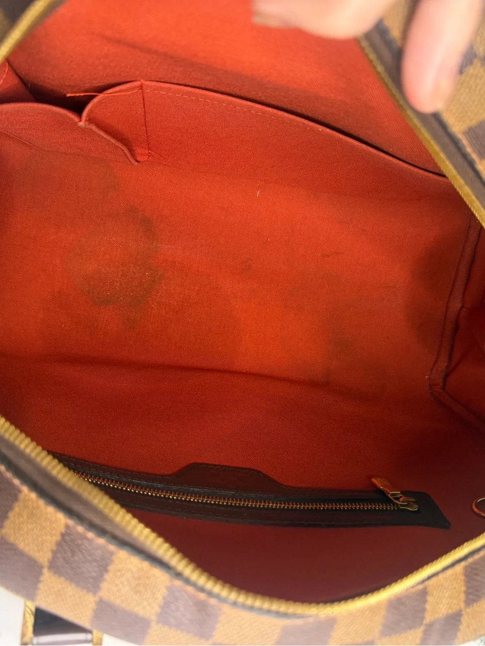 Authentic Louis Vuitton Nolita Damier Handbag – Vintage 2003 with printed COA